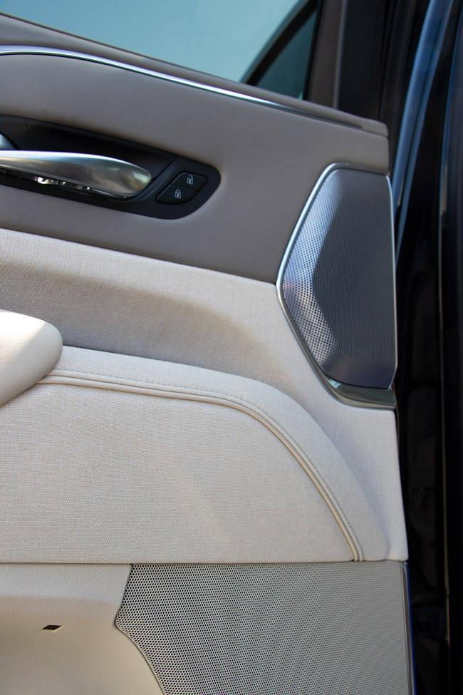 linen materials used on cadillac doors