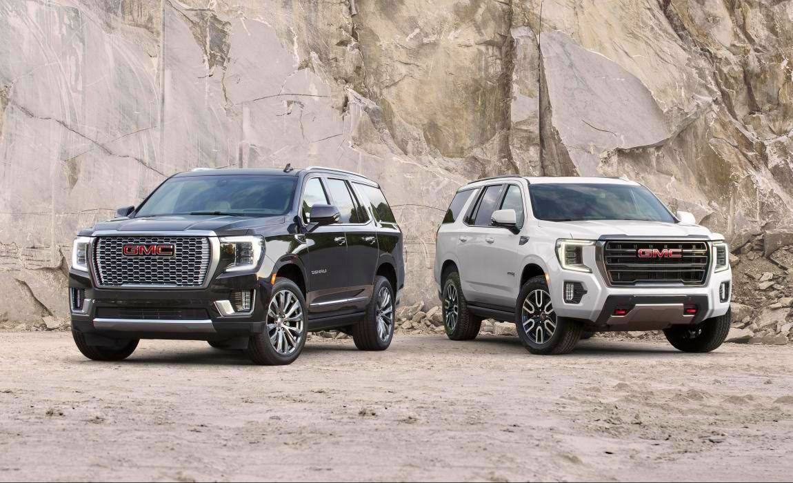 2021 Yukon Denali and AT4
