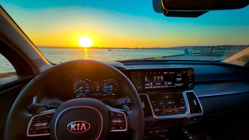 kia sorrento x line dash
