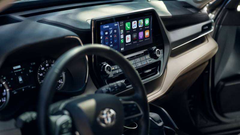 toyota highlander dashboard