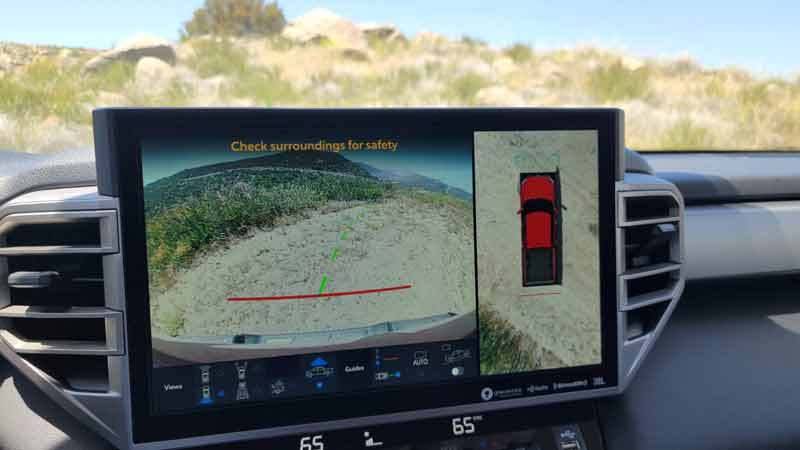 video screen camera