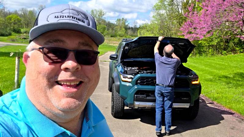 james with 4runner