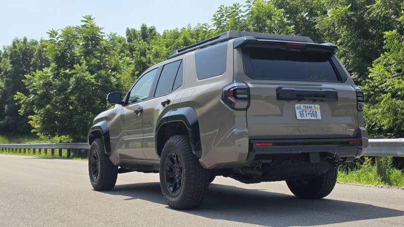 2025 trd pro 4runner rear