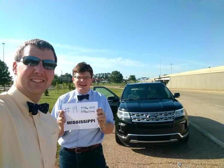 ford explorer state number 19 mississippi