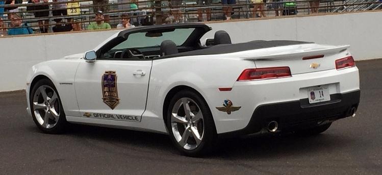 Jeff Kyle Brickyard Pace Car