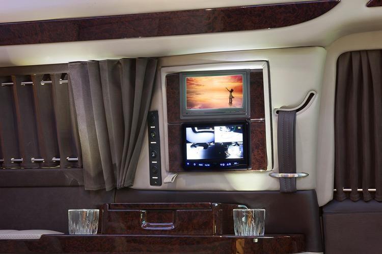 add armor b6 executive escalade monitors