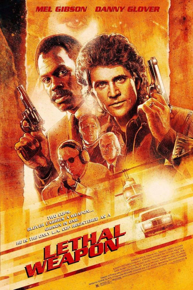 lethal weapon movie poster