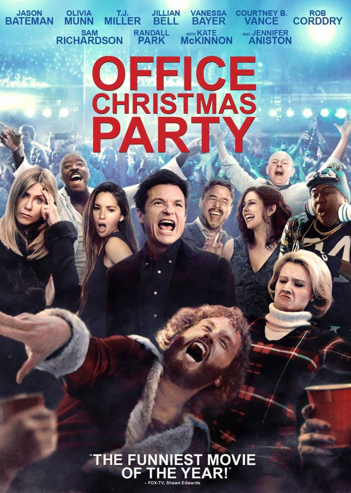 office christmas party movie poster