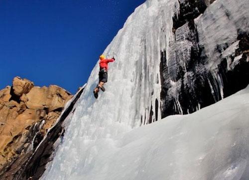 ice-climbing