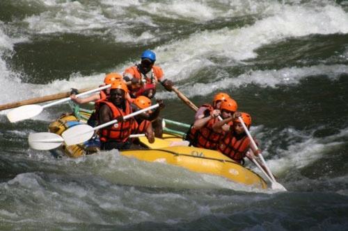 rafting