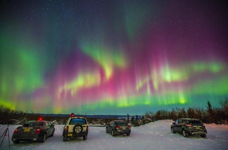 northern lights in alaska tour