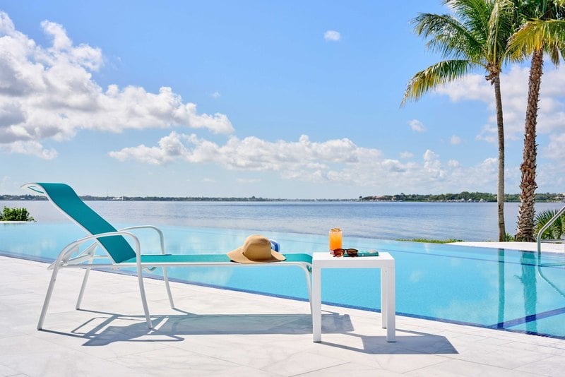 Infinity pool on Florida's Treasure Coast at voco Sandpiper All-Inclusive Resort