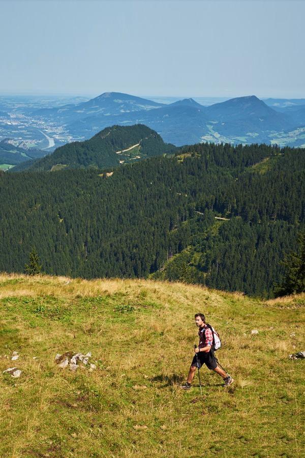 hiking in bavarian alps