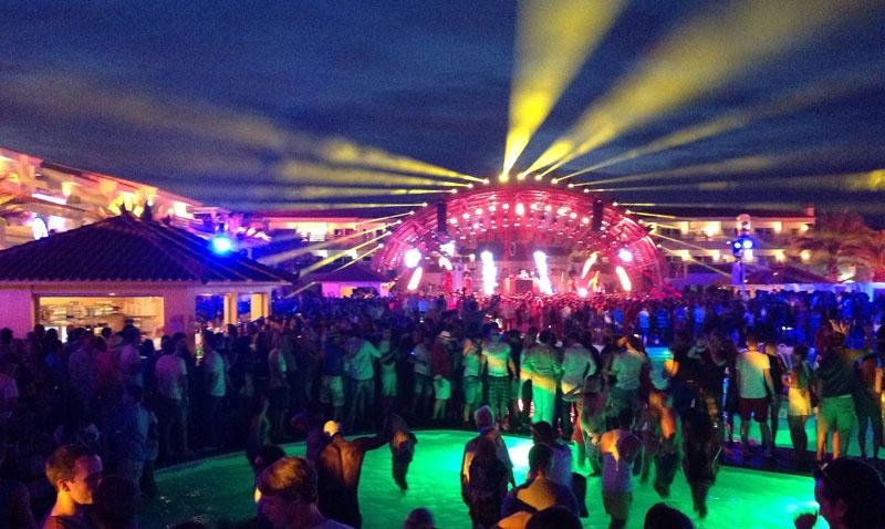 Ibiza night club
