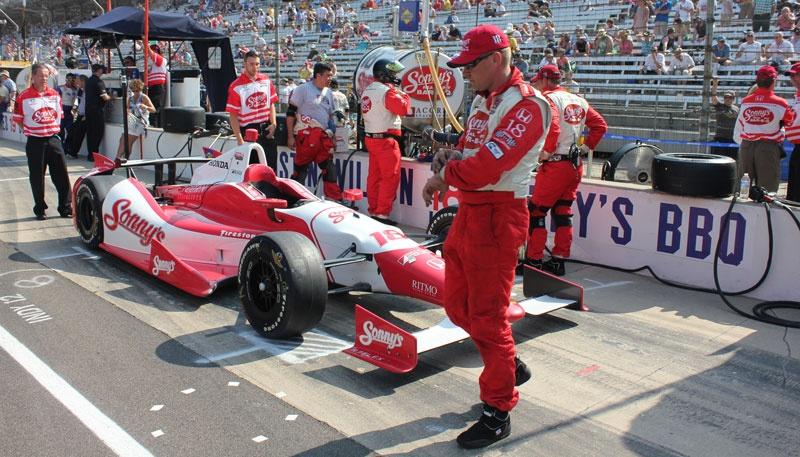 Visiting the Indy 500 Pits