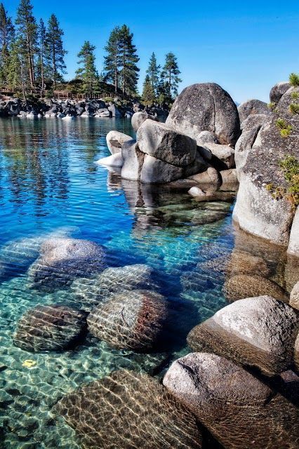 Crystal Clear Water at Lake Tahoe @mantripping