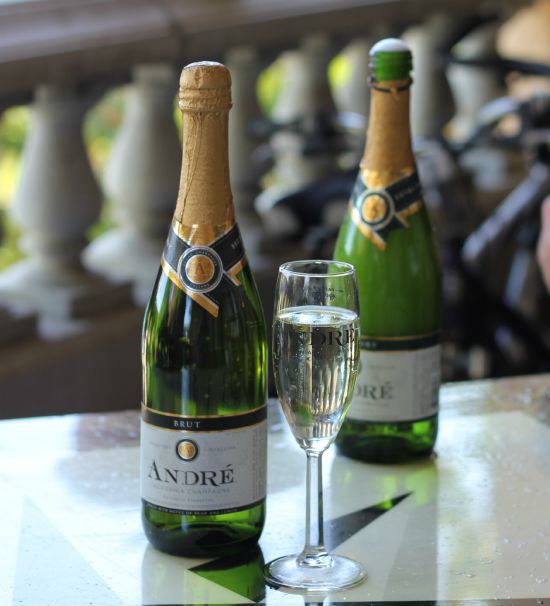 bottles on table