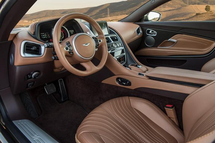aston martin db11 v8 interior