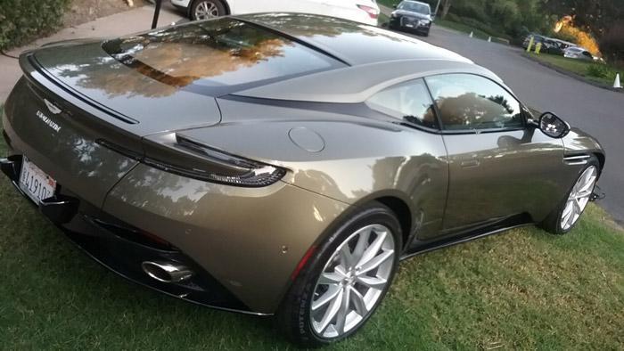 aston martin db11 v8 rear