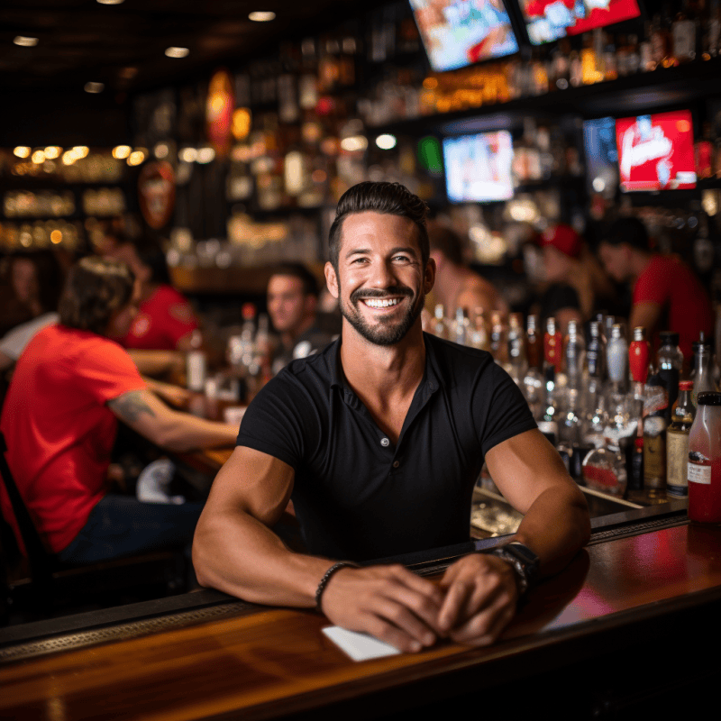 bartender sports bar