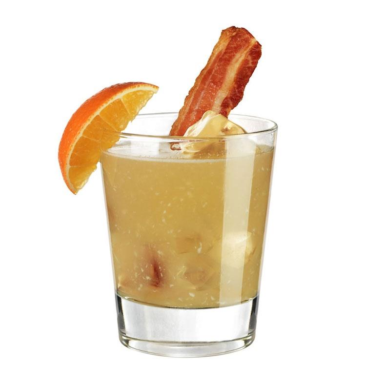Basil Hayden's Bacon Sour Whiskey Cocktail Recipe