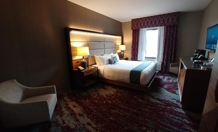 guest room at bear springs hotel
