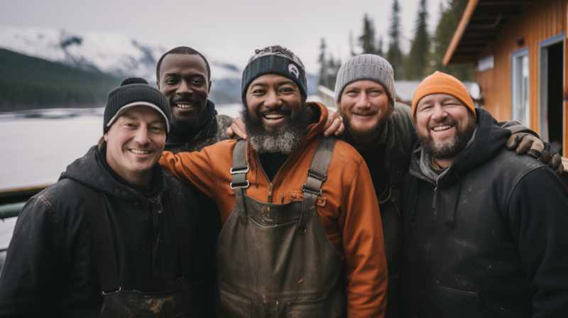alaska fishermen with beards