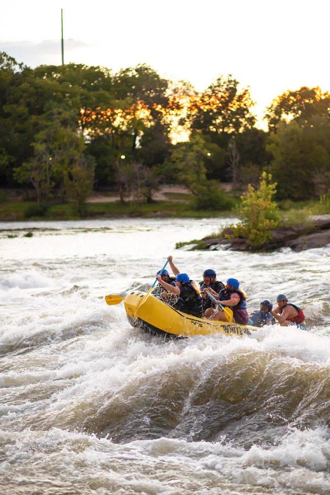 how to be a whitewater rafting guide
