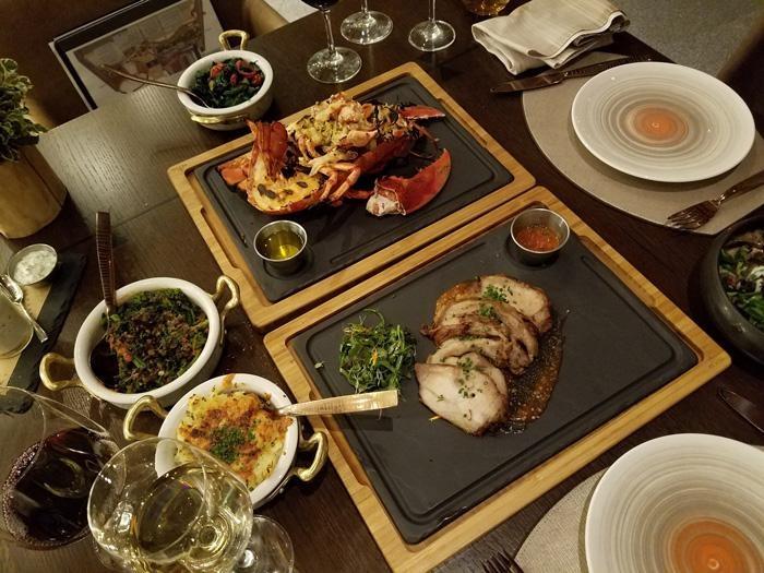 harvest dinner table bellagio las vegas