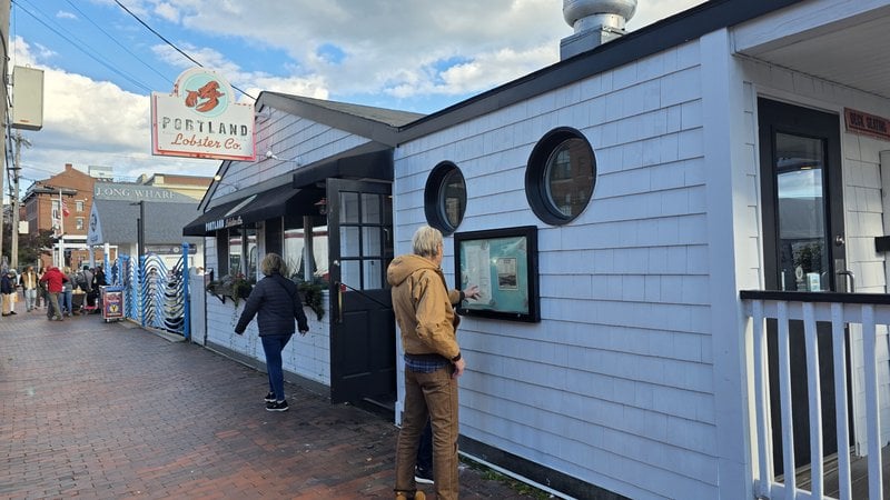 Portland Lobster Co. on Long Wharf in Portland, Maine (photo credit: James Hills)
