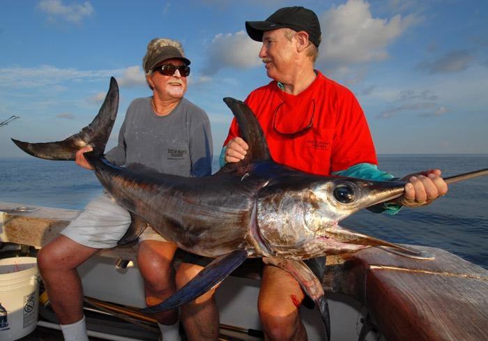 catching islamorada swordfish