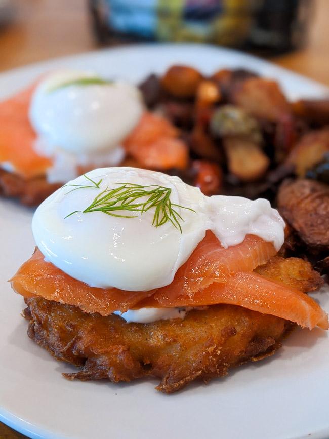 nosh beverly hills eggs benedict