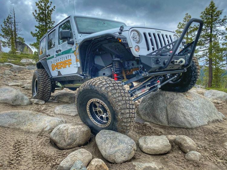 bfgoodrich km3 mud terrain tires on placer county sheriff patrol jeep
