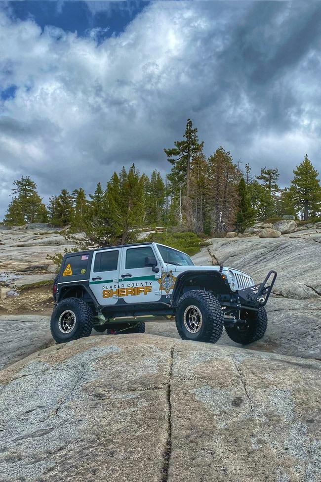 bfgoodrich mud terrain tires on placer county sheriff patrol jeep