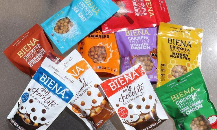 biena chickpea snacks flavors