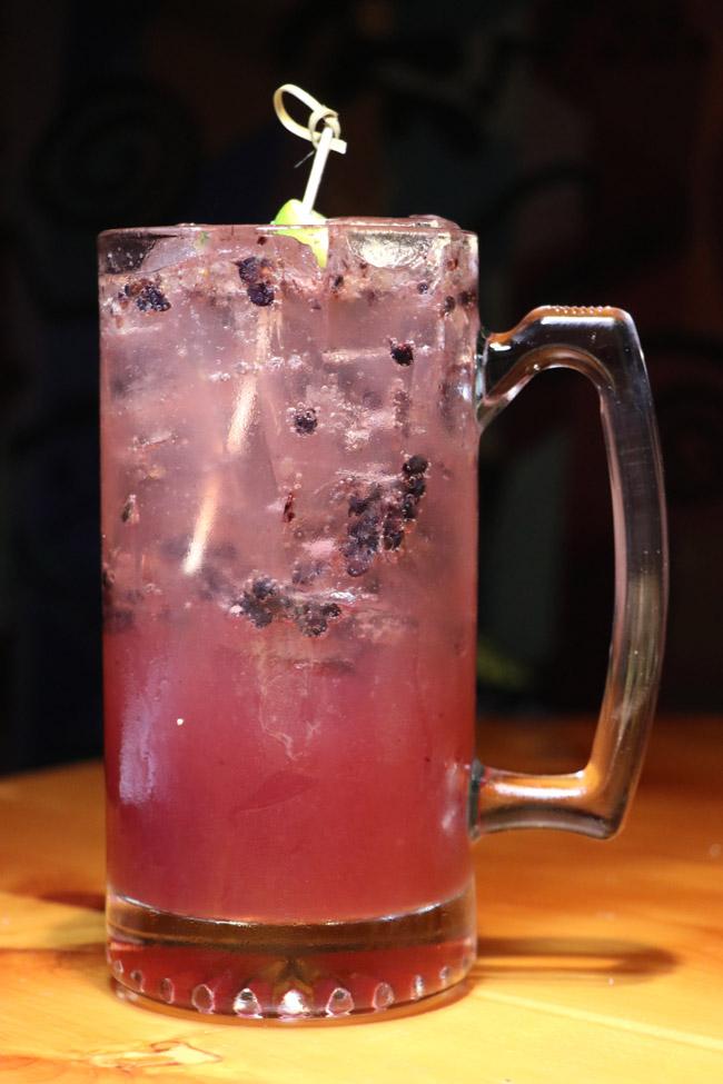 blackberry ginger ale