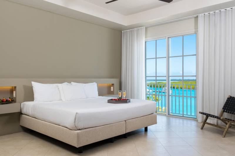blue haven resort all inclusive accommodations penthouse bedroom