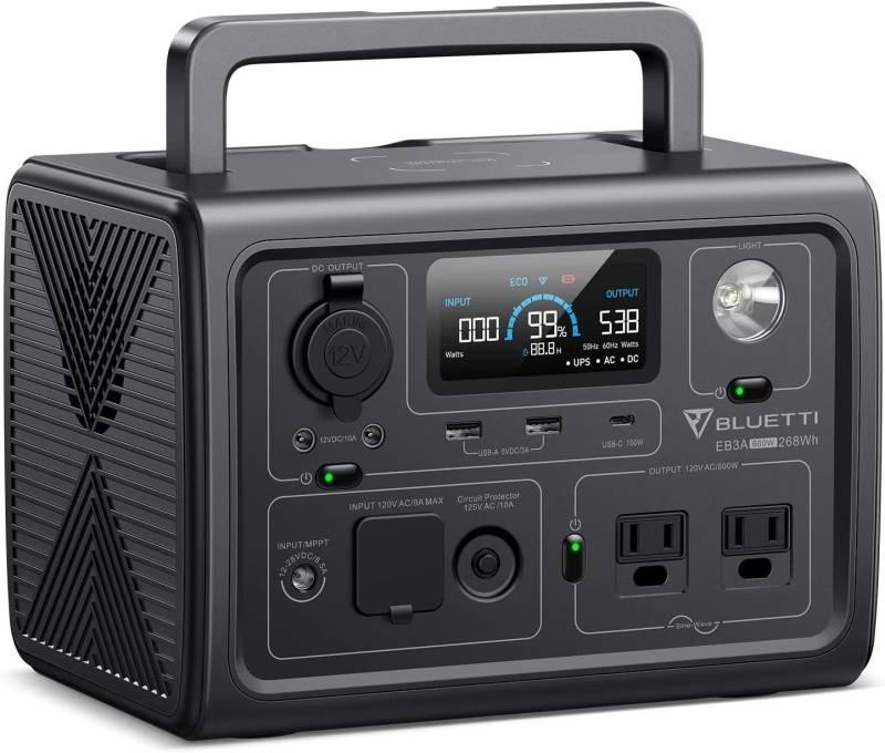 bluetti eb3a portable power station