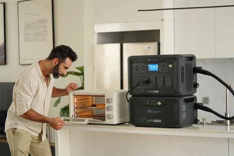 ac500 power station in home