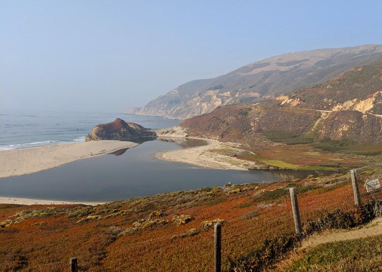 little sur river beach california