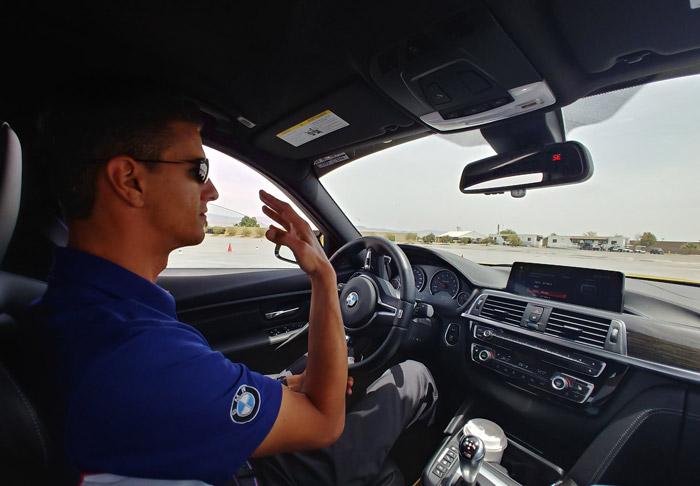 bmw driving instructor teaching skills