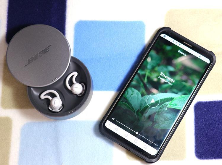 bose sleepbuds app shower