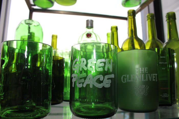 green peace glasses