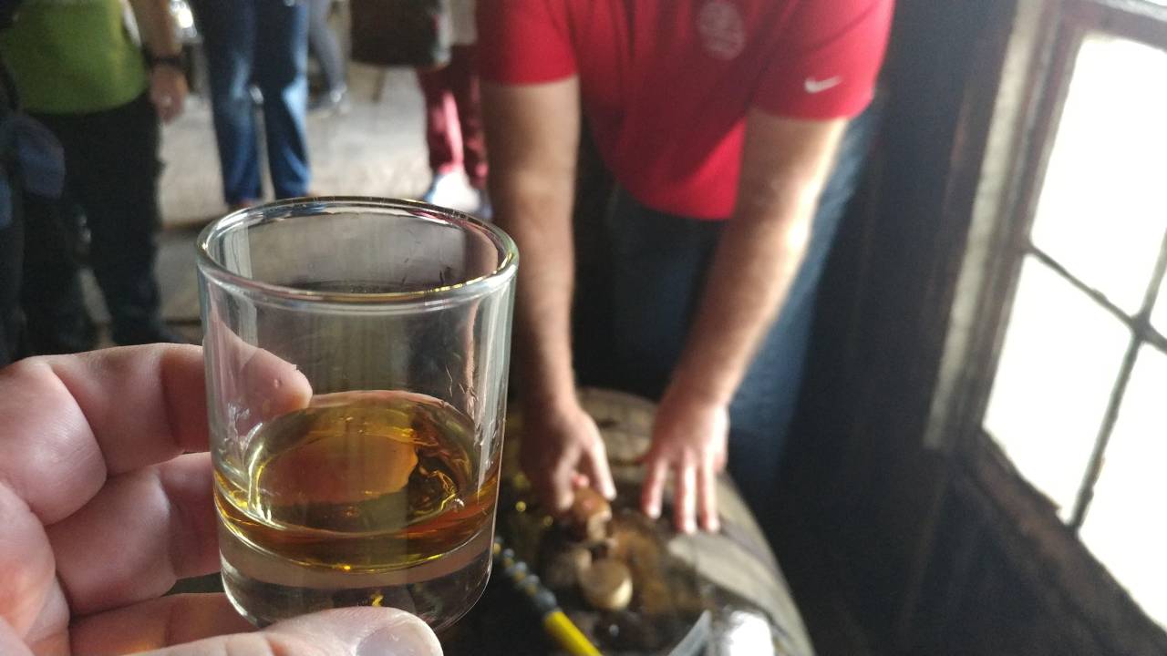 bourbon tour at wild turkey distillery