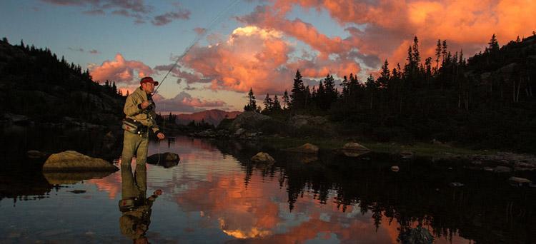 fly fishing in river breckenridge colorado