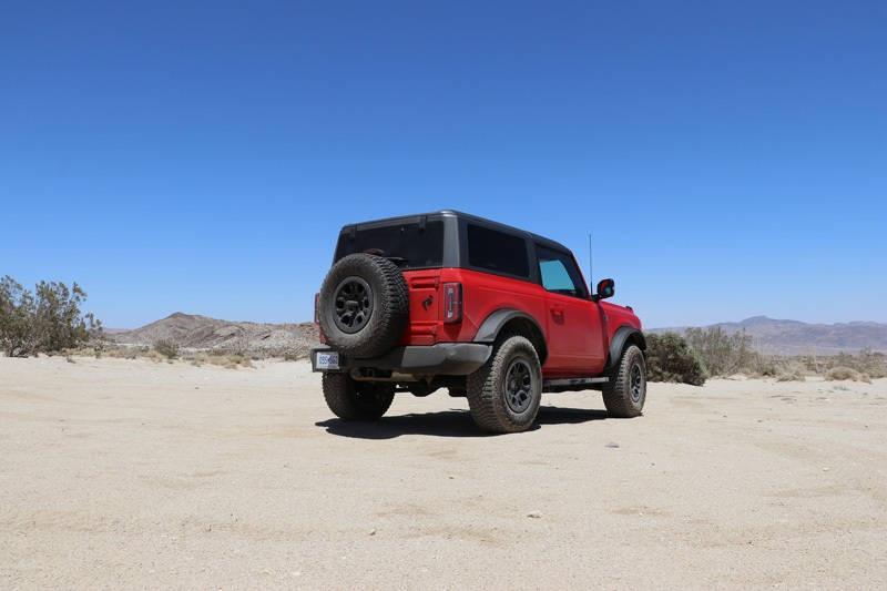 rear of bronco
