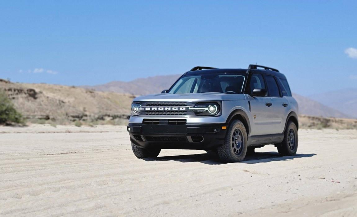 Bronco Sport Badlands on Fonts Point Wash
