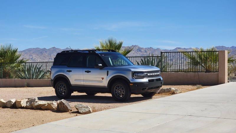 bronco sport clean back at house