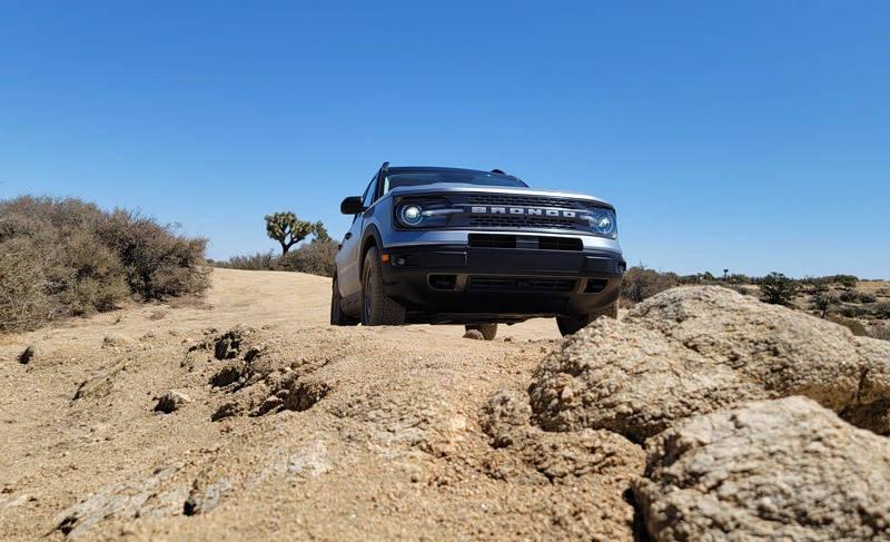 bronco sport badlands on trail eureka peak