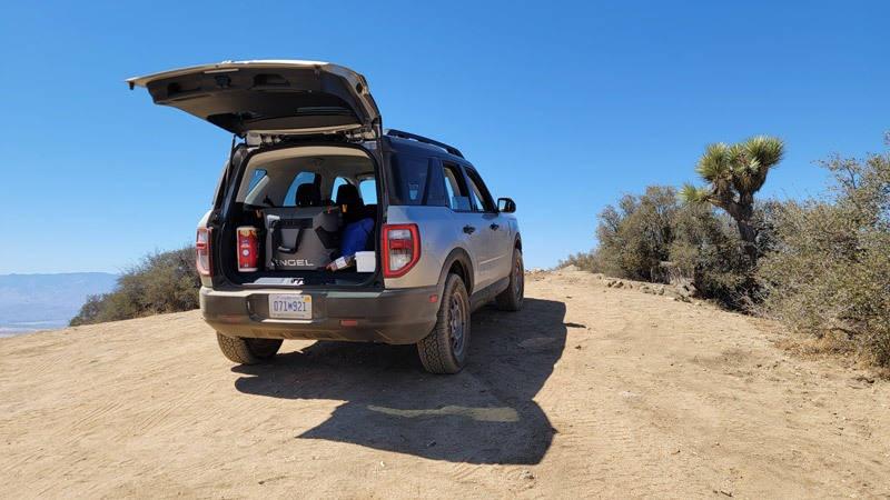 cargo room in bronco sport